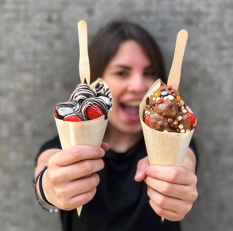 Dessert street food for a private event