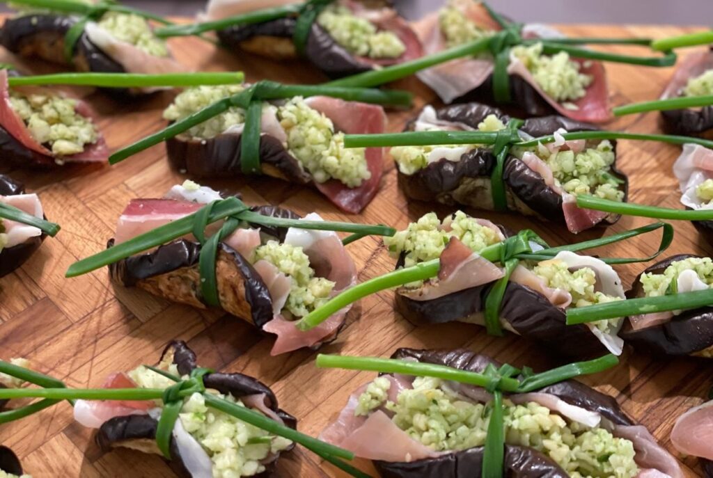 Canapes for private event catering