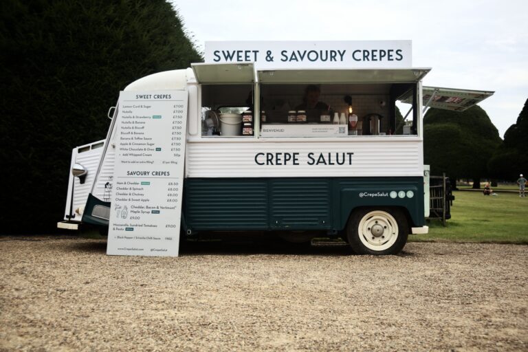 Crepe street food truck