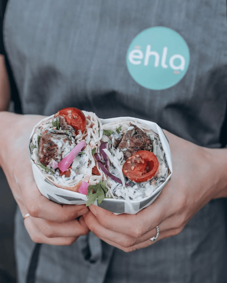 Lunchtime food wrap