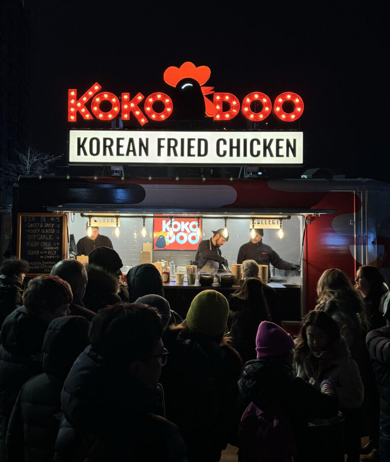 Korean fried chicken food truck